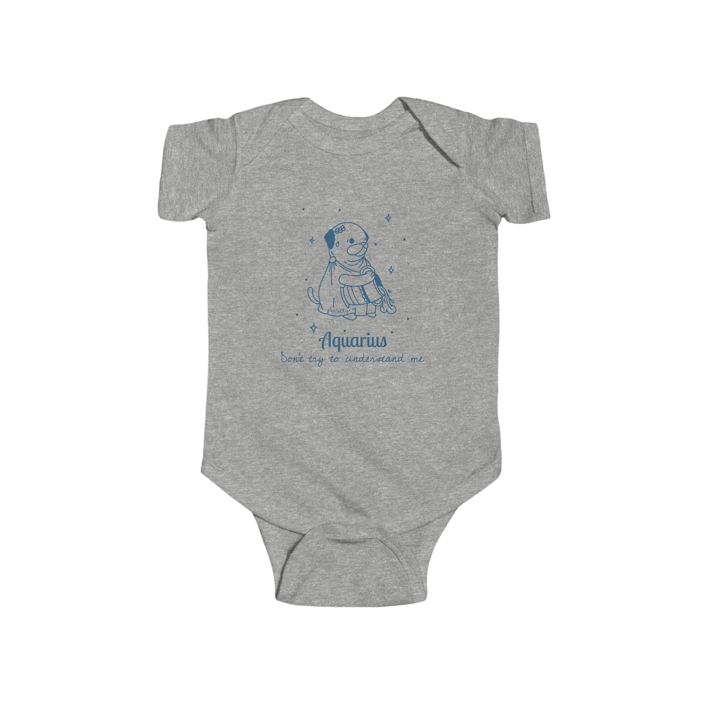 So Silly Astrology Dog | Baby Onesie - Aquarius