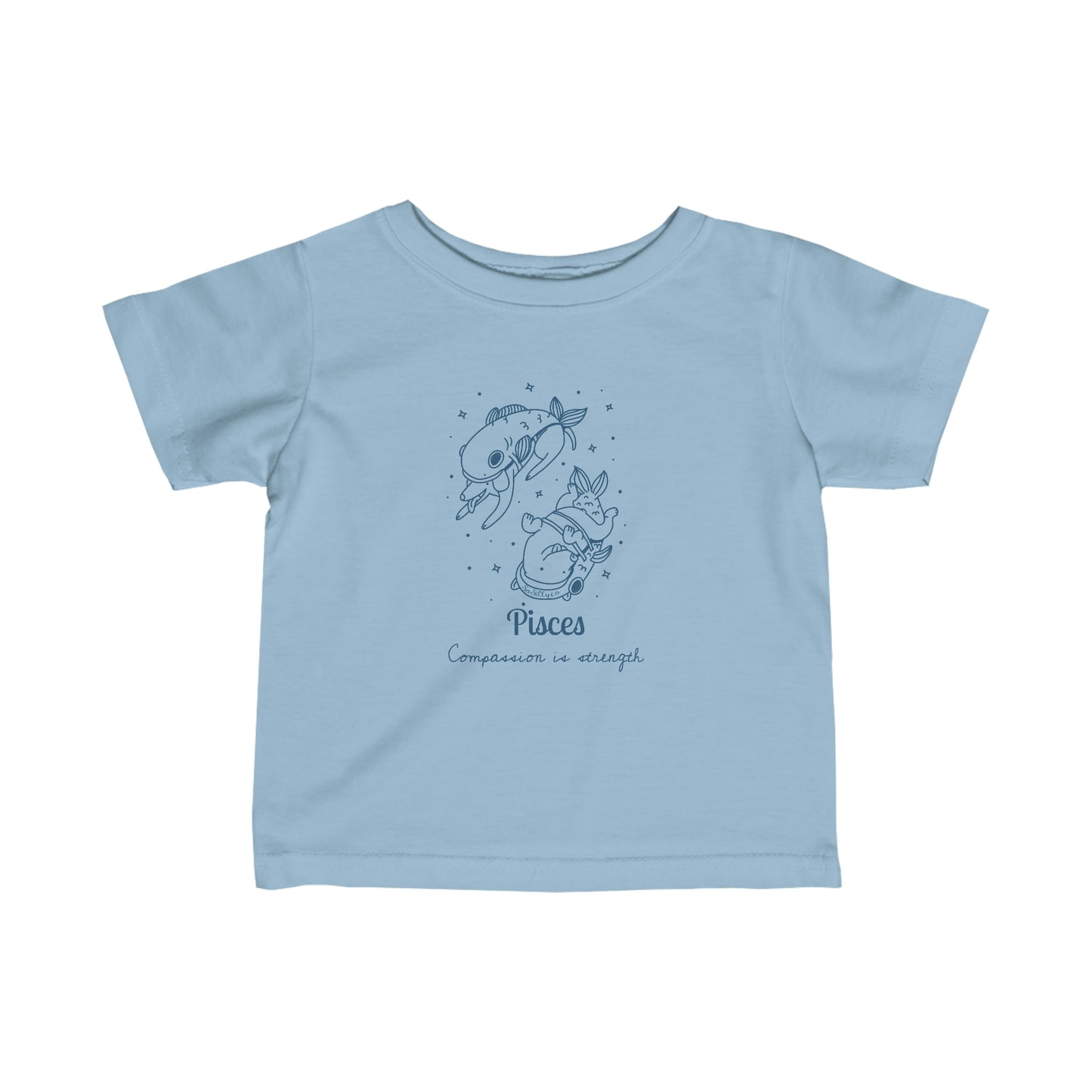 So Silly Astrology Dog | Baby Tee - Pisces