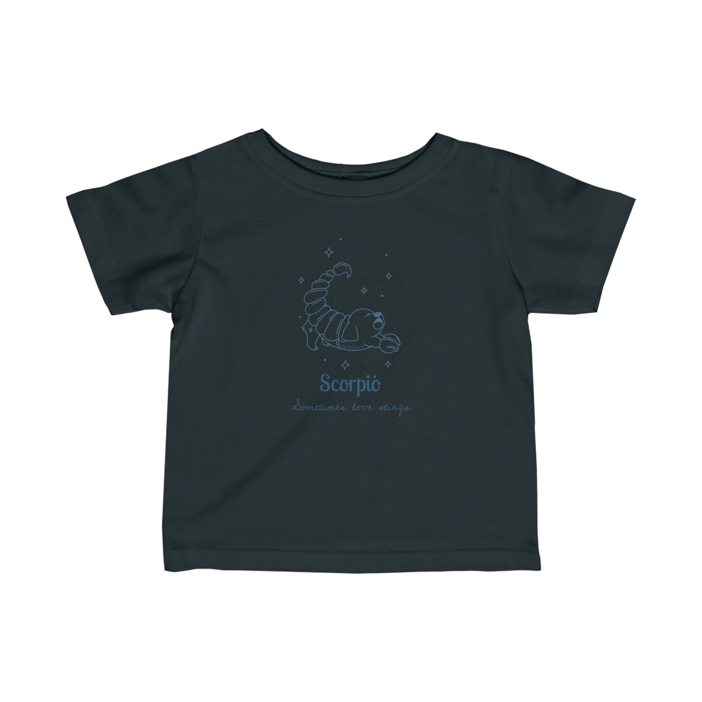 So Silly Astrology Dog | Baby Tee - Scorpio