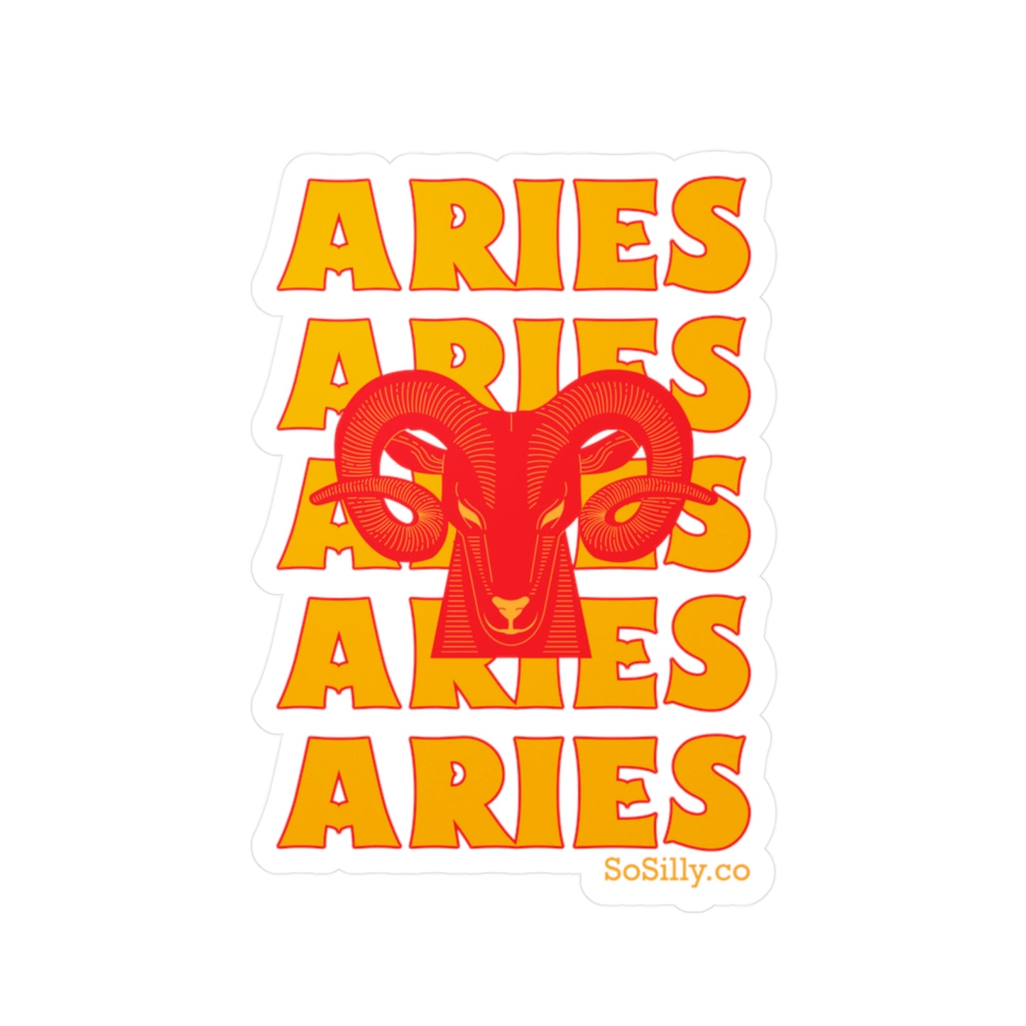 Intense Aries | Vinyl Decal