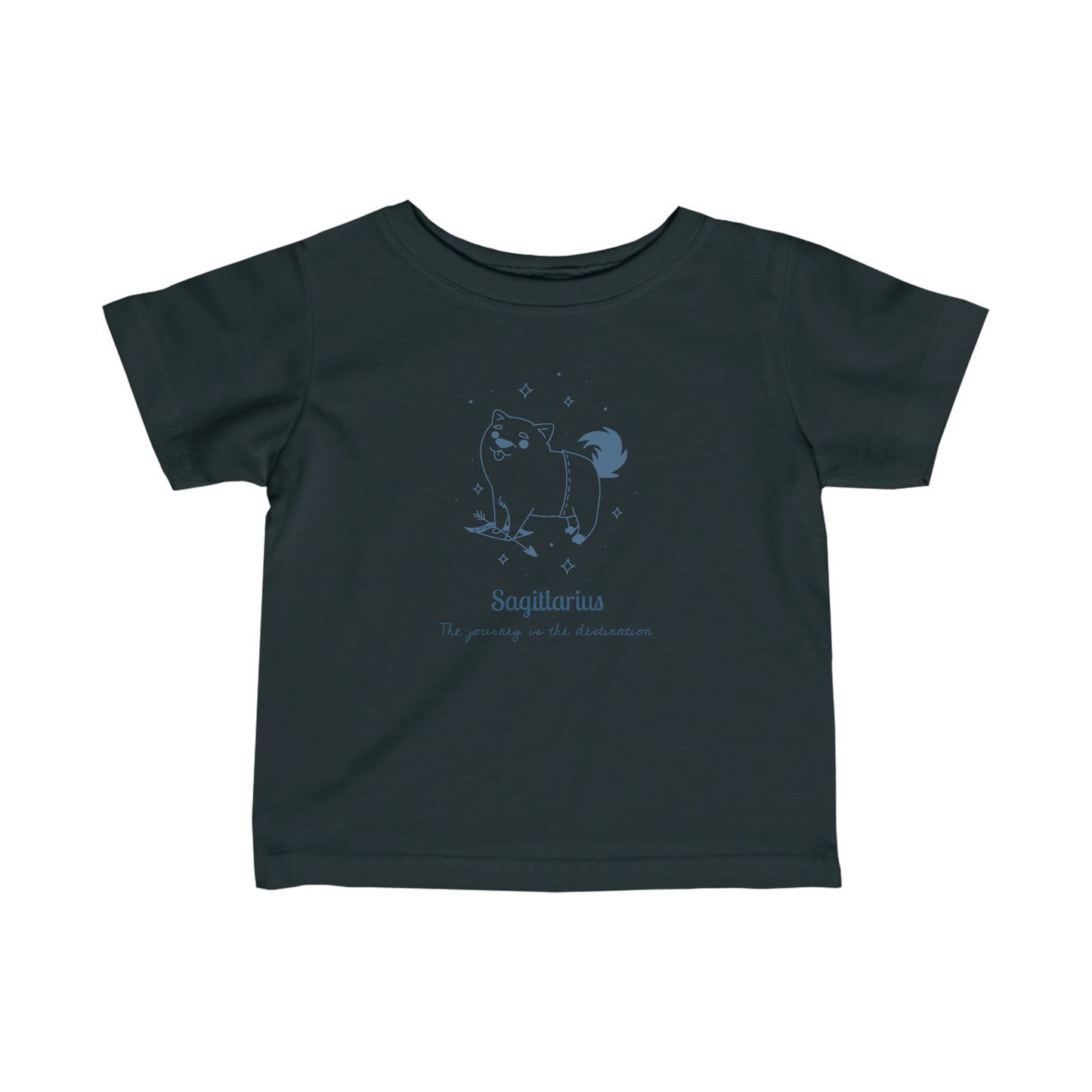 So Silly Astrology Dog | Baby Tee - Sagittarius