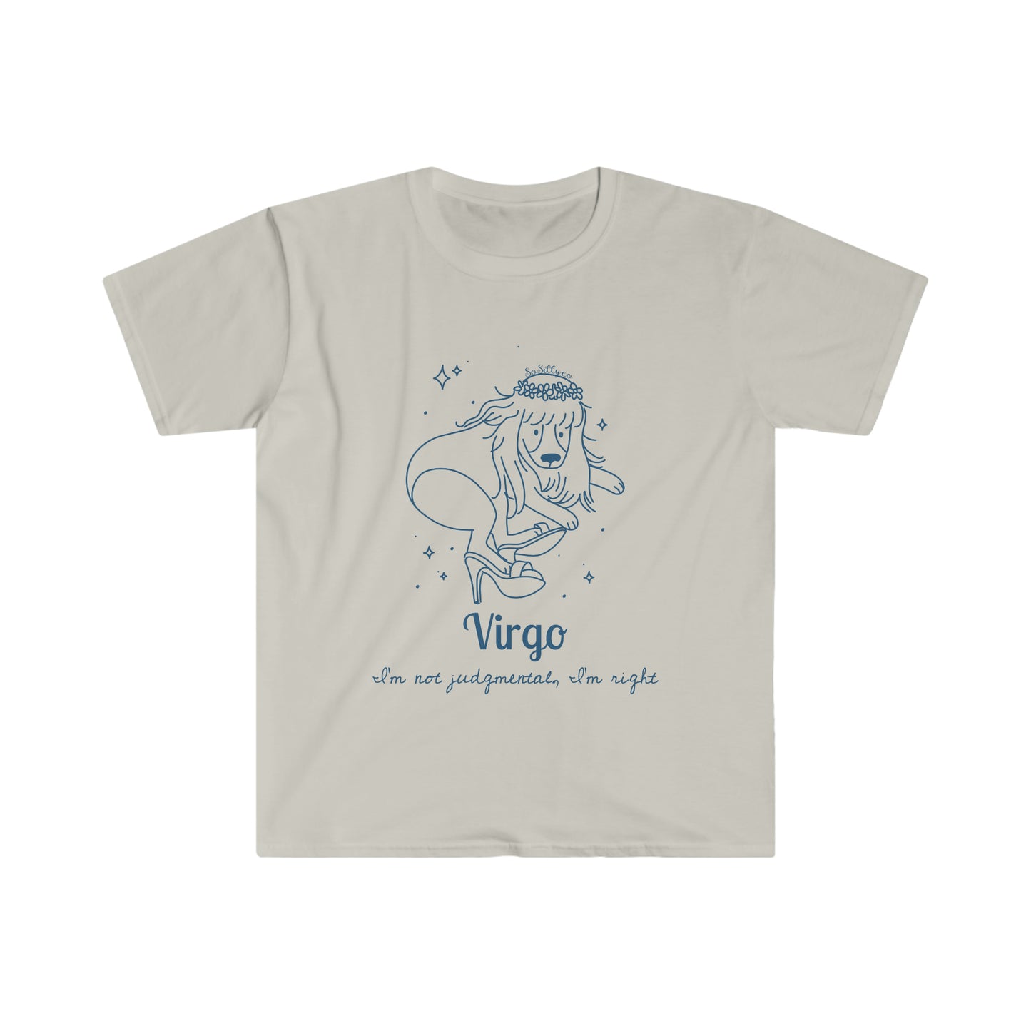 So Silly Astrology Dog | Unisex Tee - Virgo