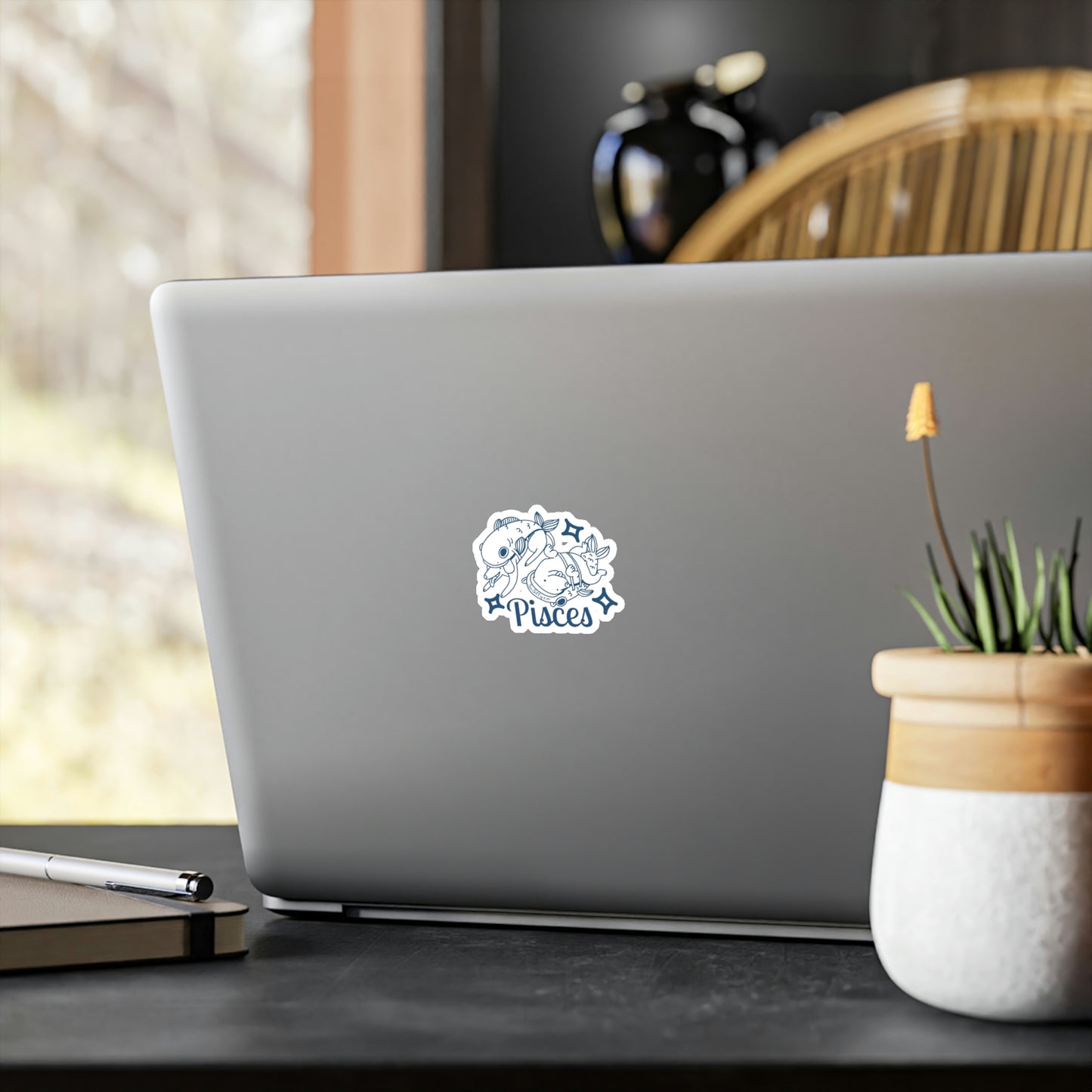 So Silly Astrology Dog | Vinyl Decal - Pisces