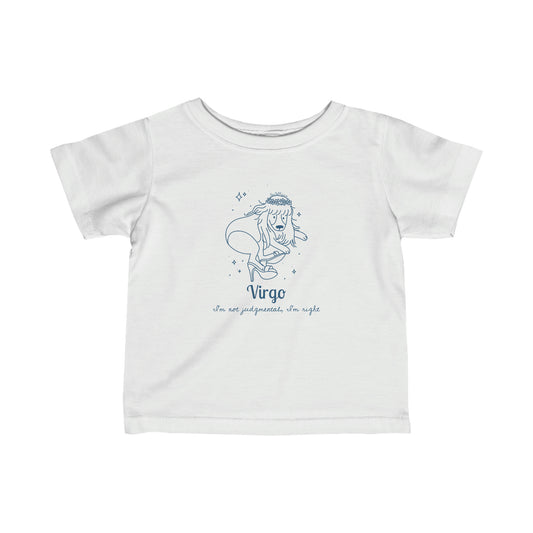 So Silly Astrology Dog | Baby Tee - Virgo