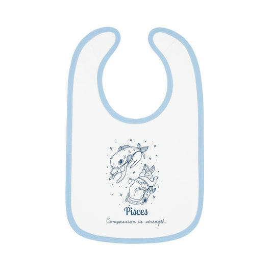So Silly Astrology Dog | Baby Bib - Pisces