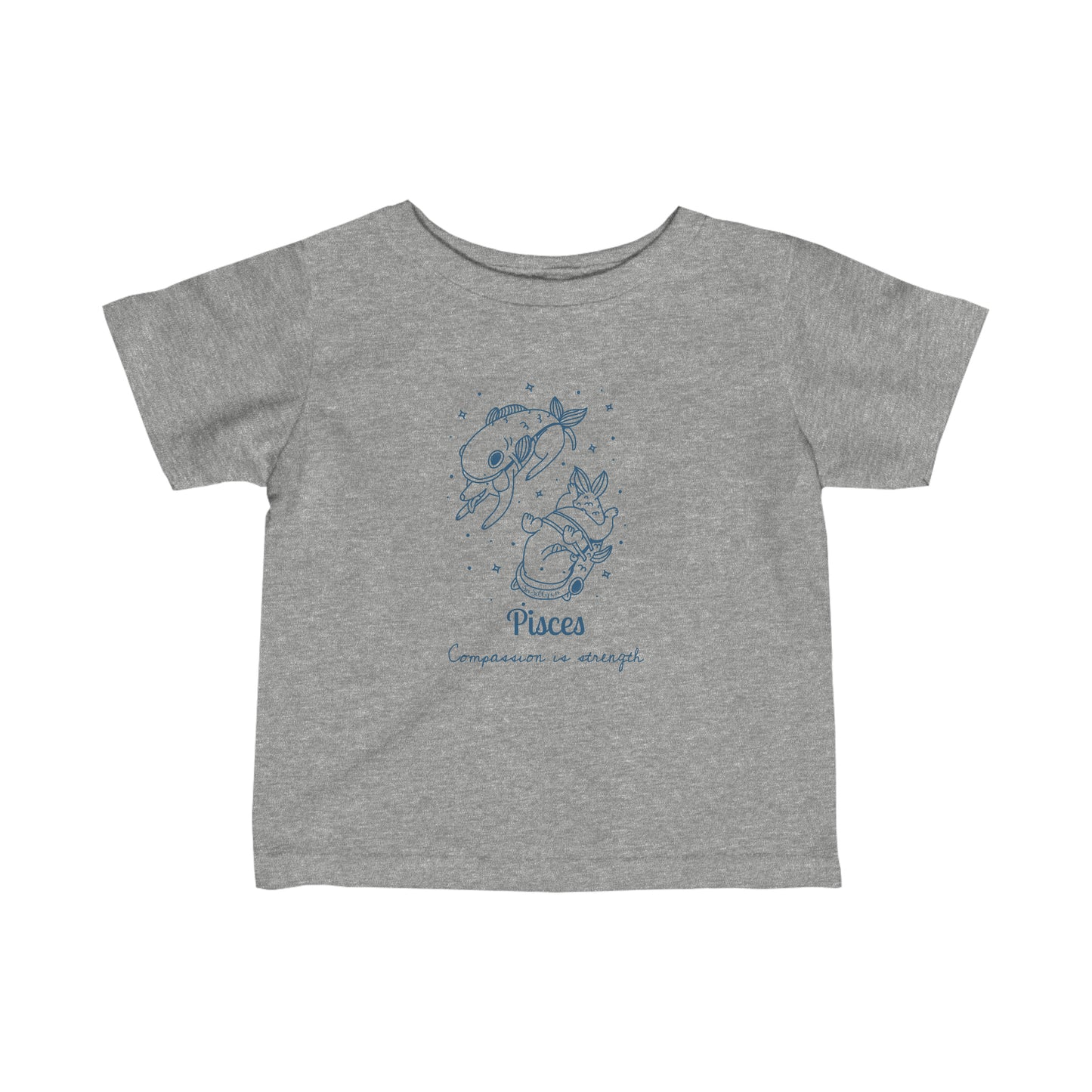 So Silly Astrology Dog | Baby Tee - Pisces