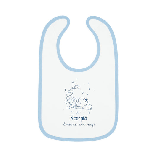 So Silly Astrology Dog | Baby Bib - Scorpio