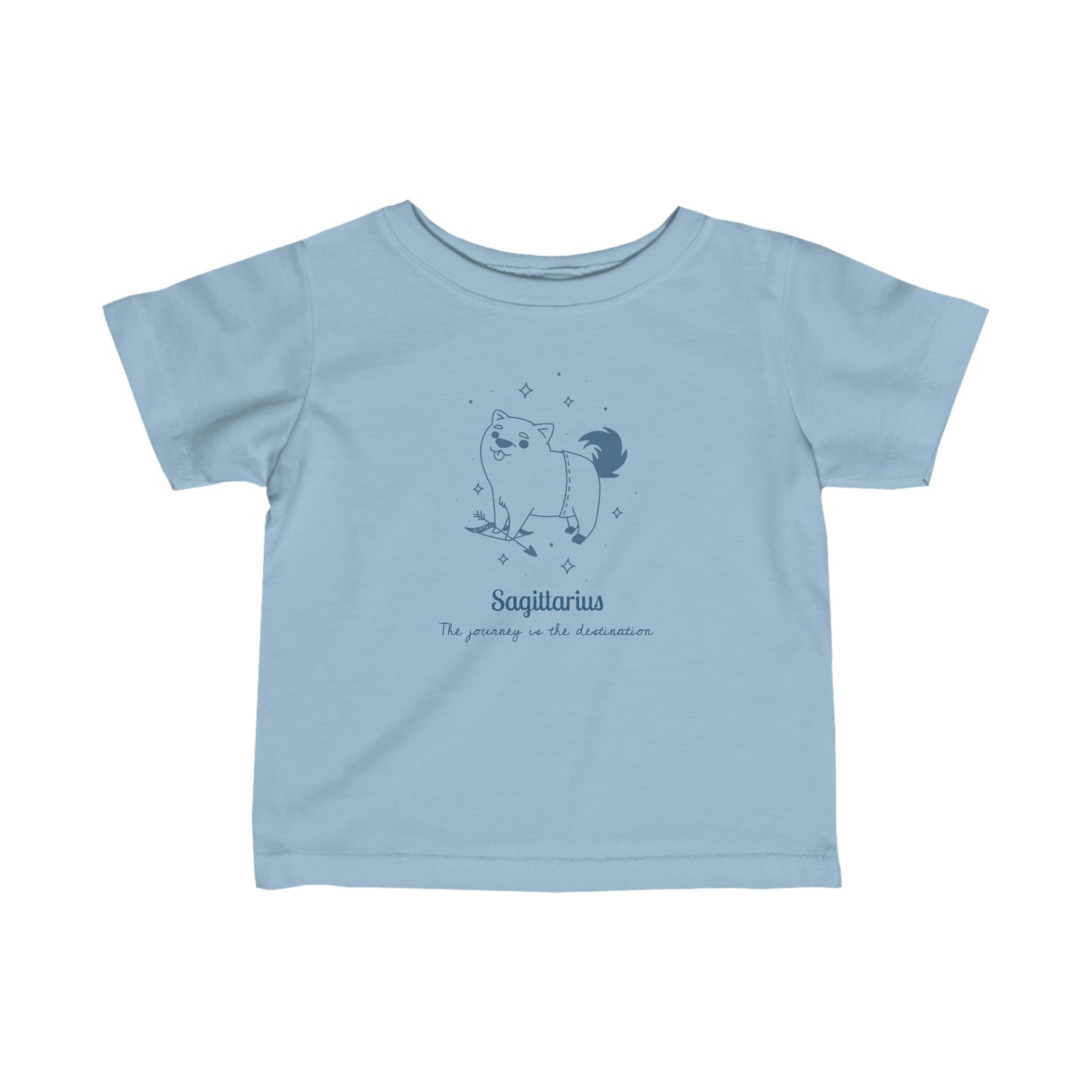 So Silly Astrology Dog | Baby Tee - Sagittarius