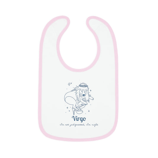 So Silly Astrology Dog | Baby Bib - Virgo