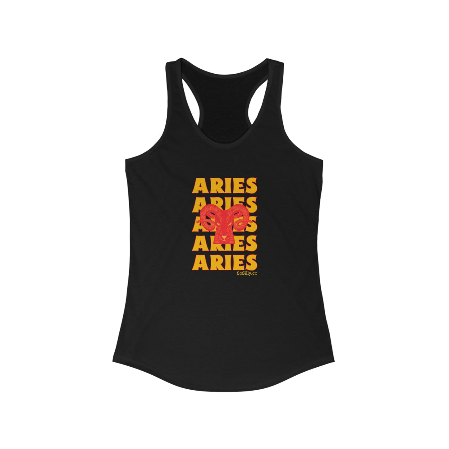 Intense Aries | Women's Racerback Tank