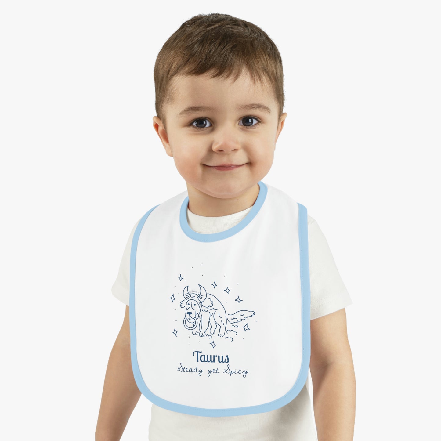 So Silly Astrology Dog | Baby Bib - Taurus