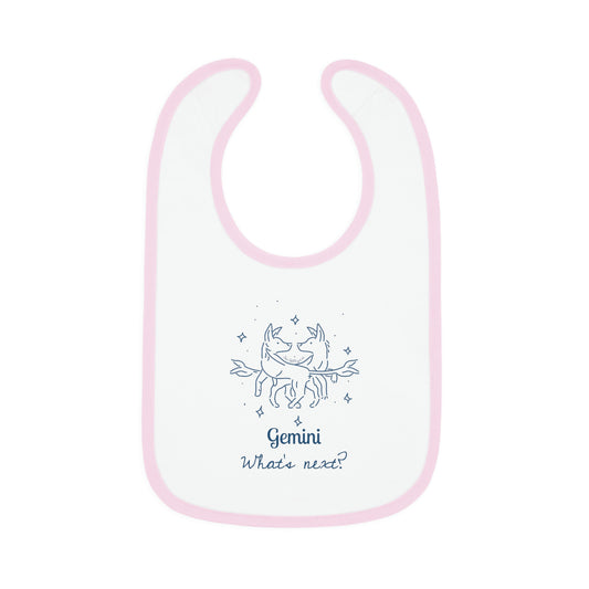 So Silly Astrology Dog | Baby Bib - Gemini