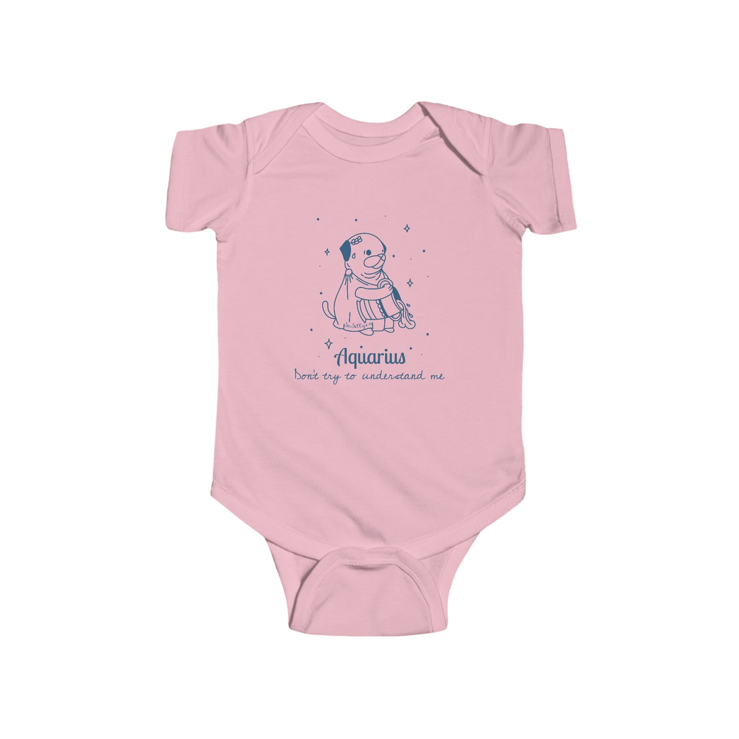 So Silly Astrology Dog | Baby Onesie - Aquarius