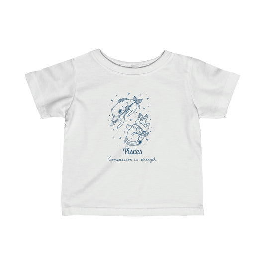 So Silly Astrology Dog | Baby Tee - Pisces