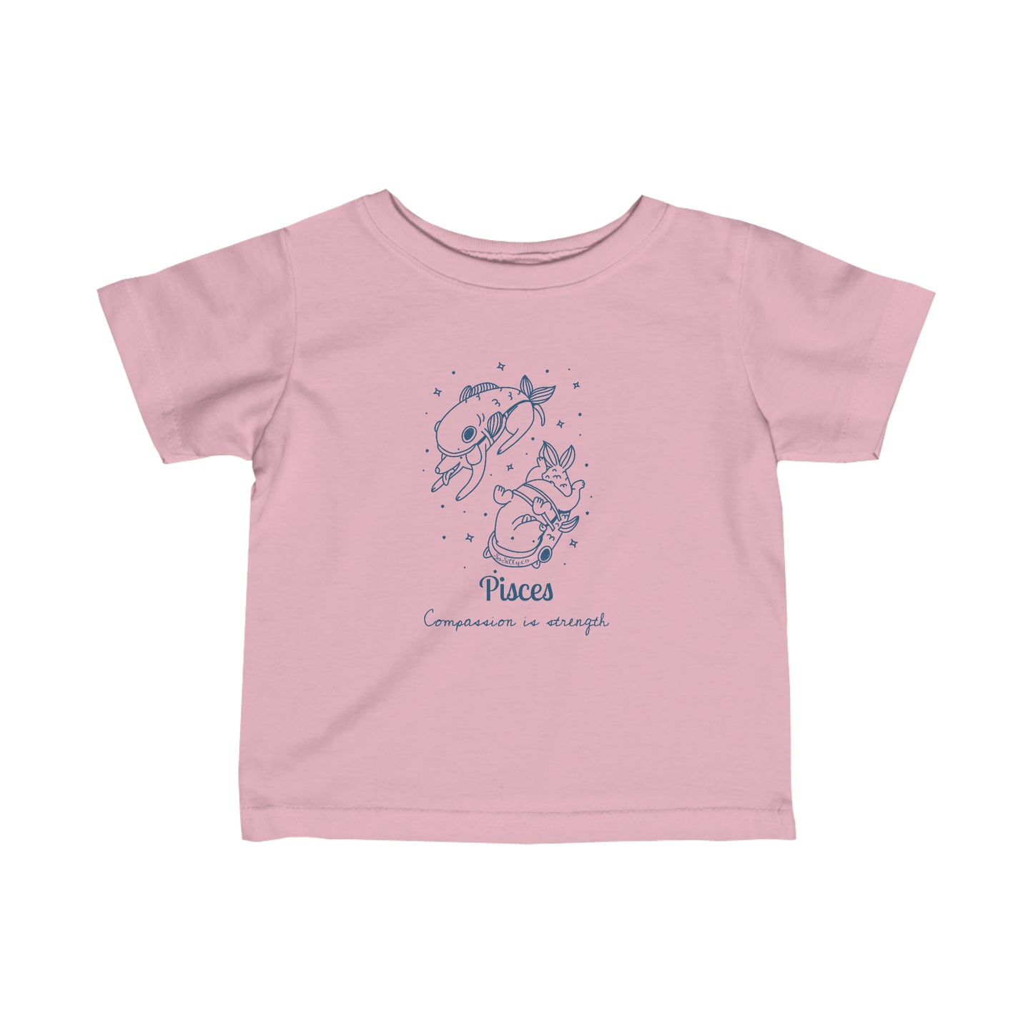 So Silly Astrology Dog | Baby Tee - Pisces
