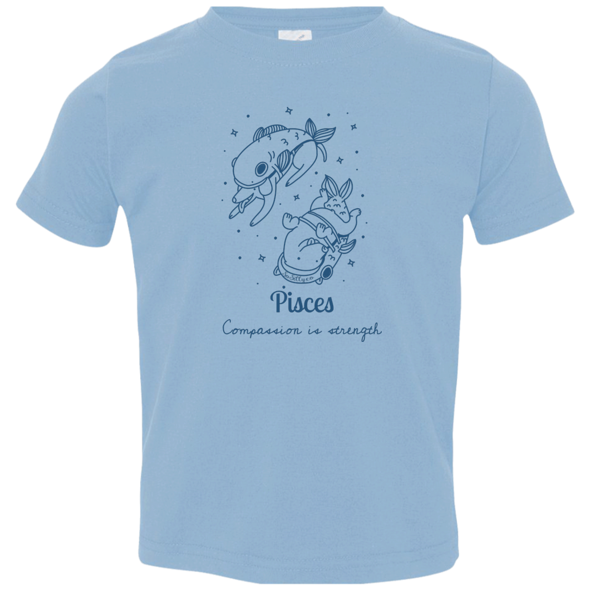 So Silly Astrology Dog | Toddler Tee - Pisces