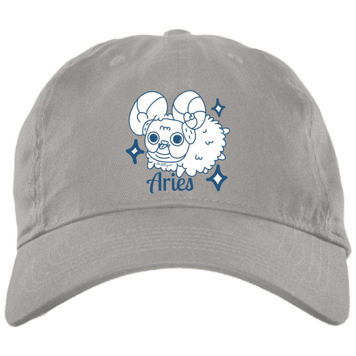 So Silly Astrology Dog | Unstructured Dad Hat - Aries