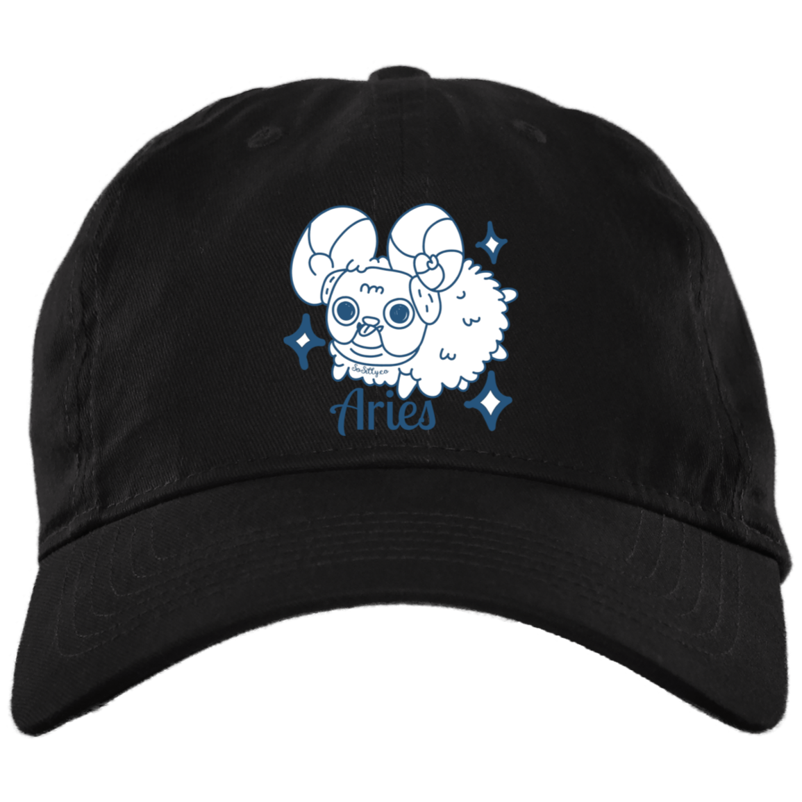 So Silly Astrology Dog | Unstructured Dad Hat - Aries