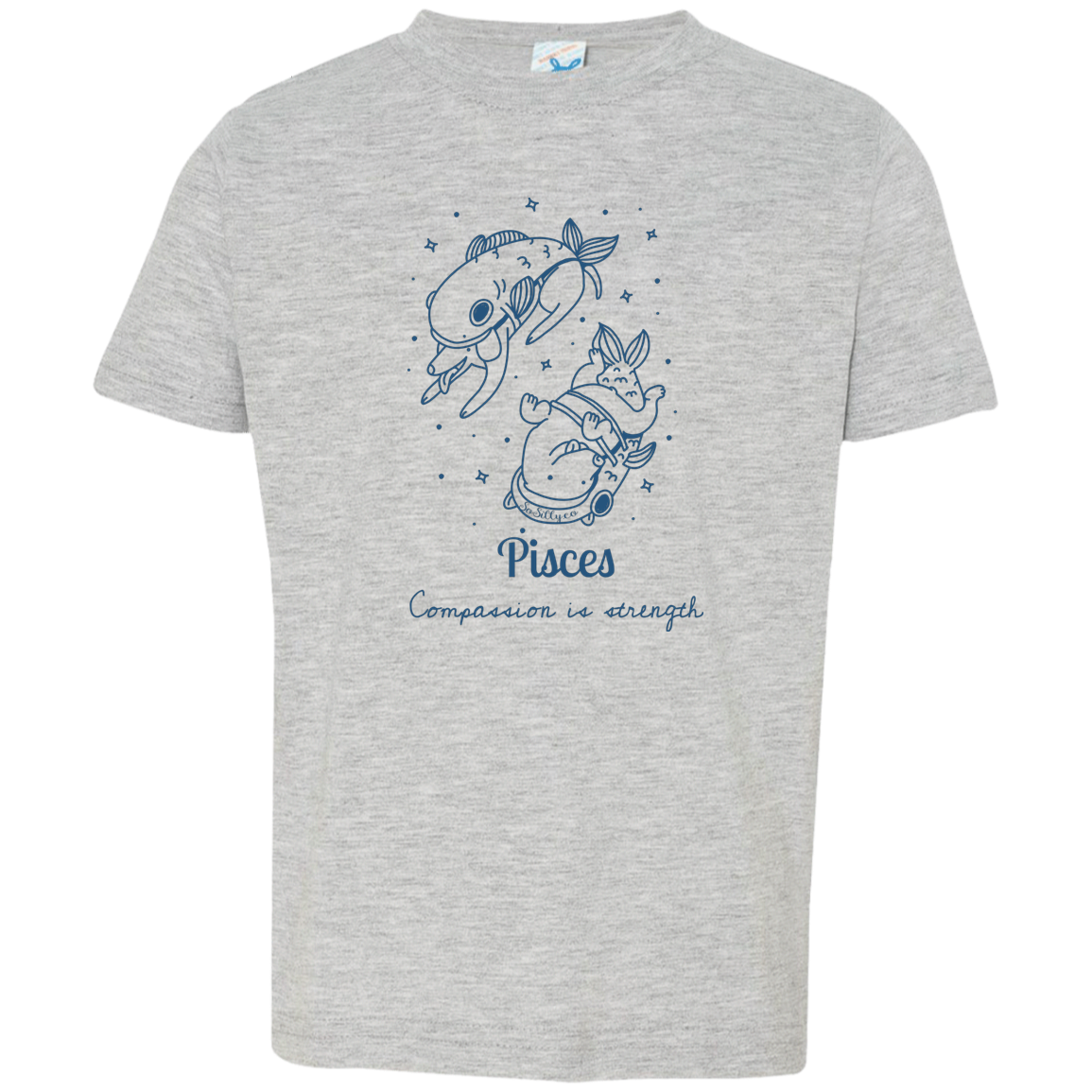 So Silly Astrology Dog | Toddler Tee - Pisces