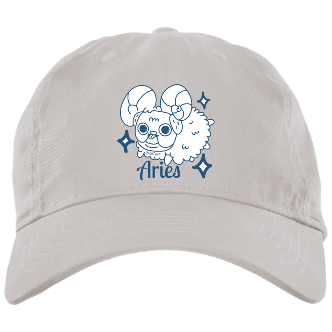 So Silly Astrology Dog | Unstructured Dad Hat - Aries