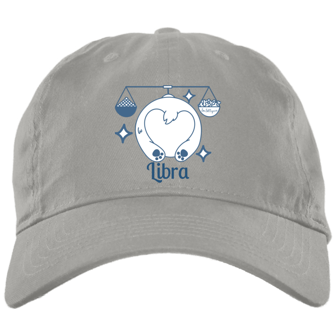 So Silly Astrology Dog | Unstructured Dad Hat - Libra