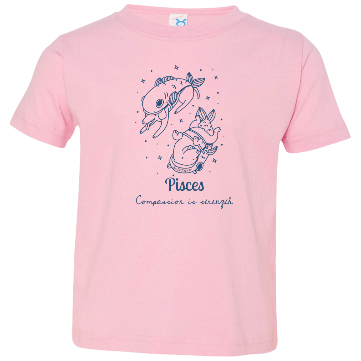 So Silly Astrology Dog | Toddler Tee - Pisces