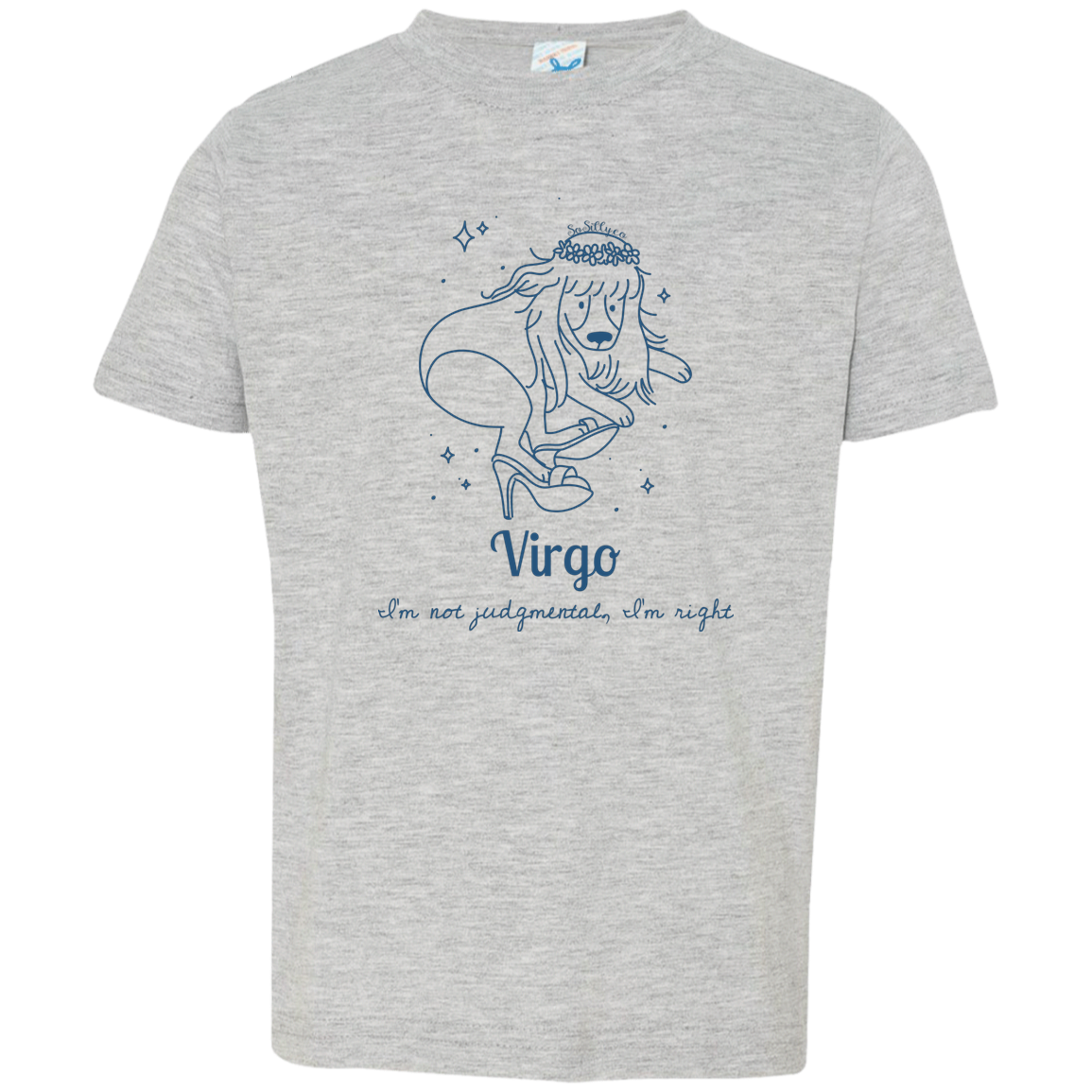 So Silly Astrology Dog | Toddler Tee - Virgo