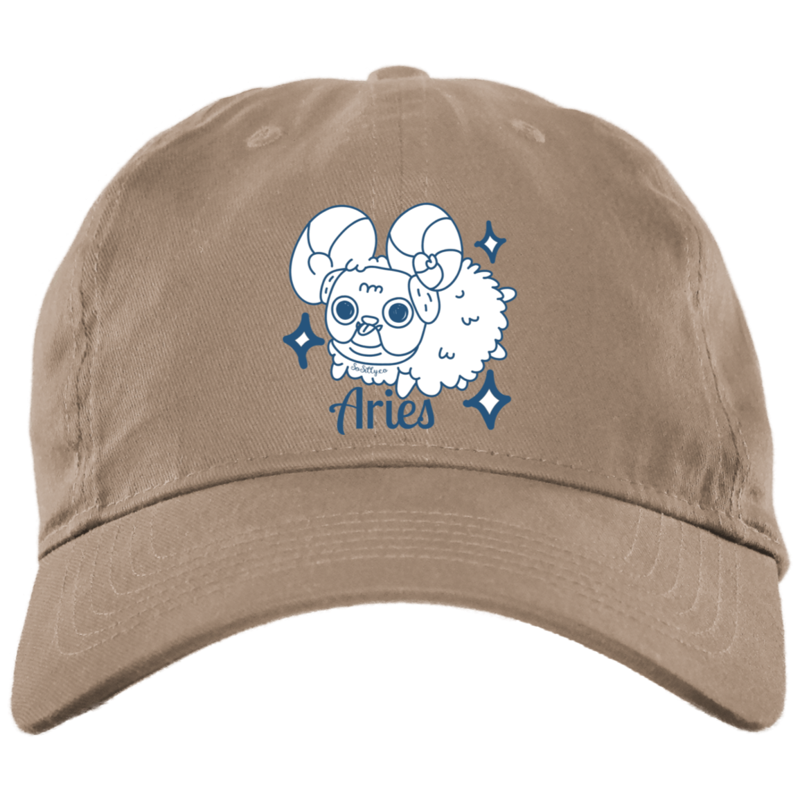 So Silly Astrology Dog | Unstructured Dad Hat - Aries