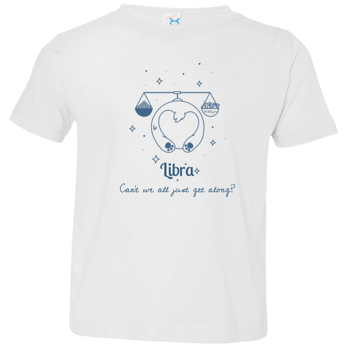 So Silly Astrology Dog | Toddler Tee - Libra