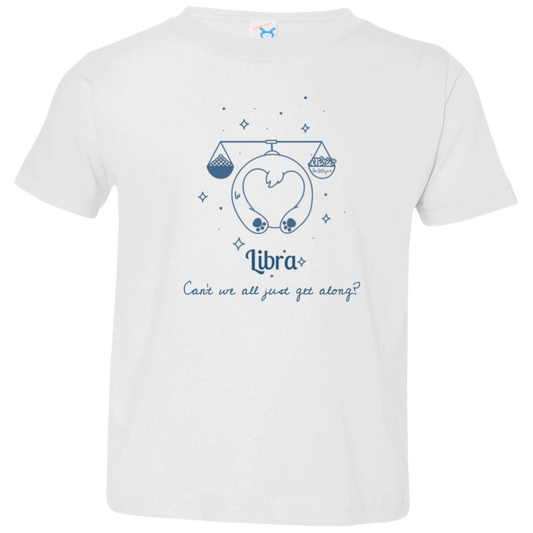 So Silly Astrology Dog | Toddler Tee - Libra