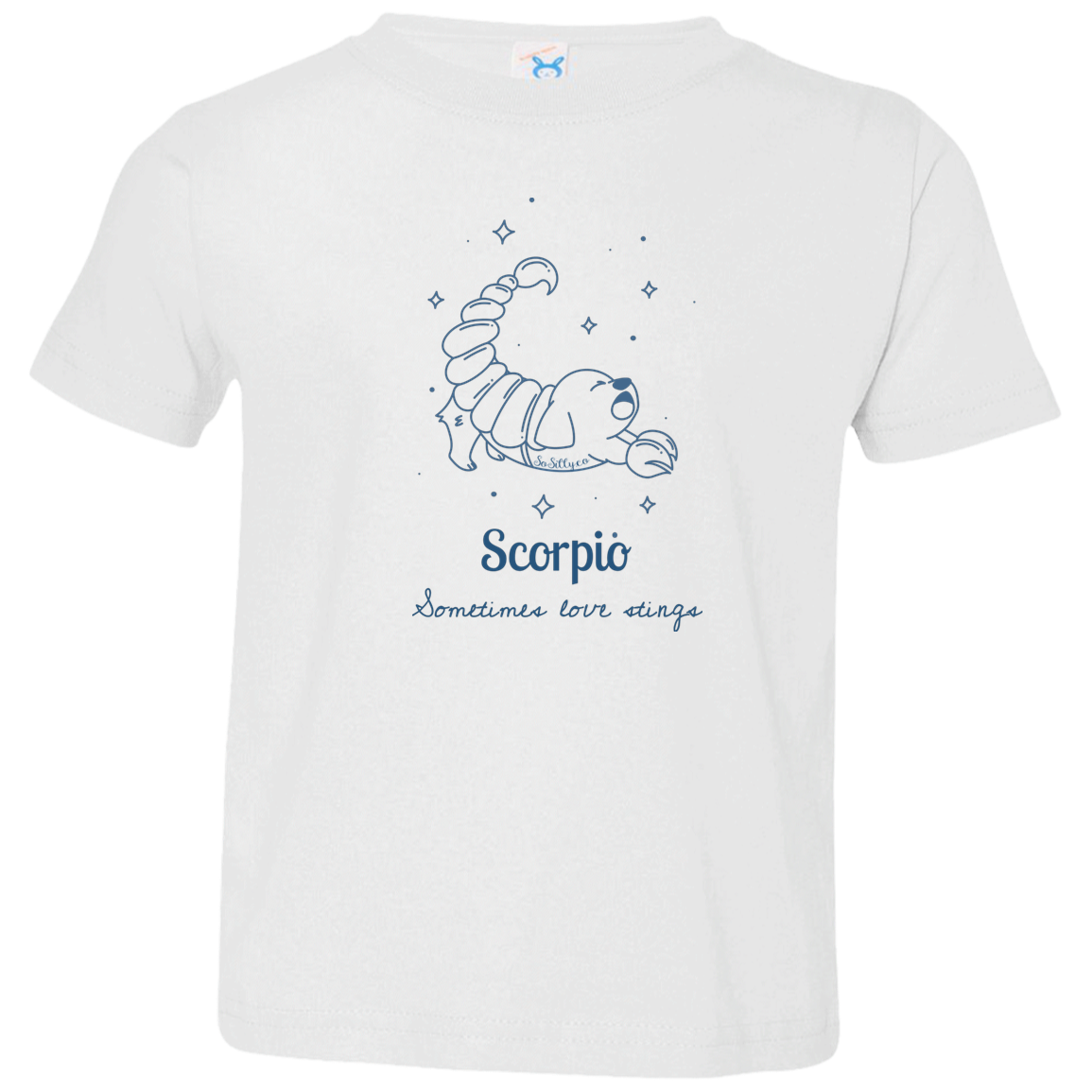 So Silly Astrology Dog | Toddler Tee - Scorpio