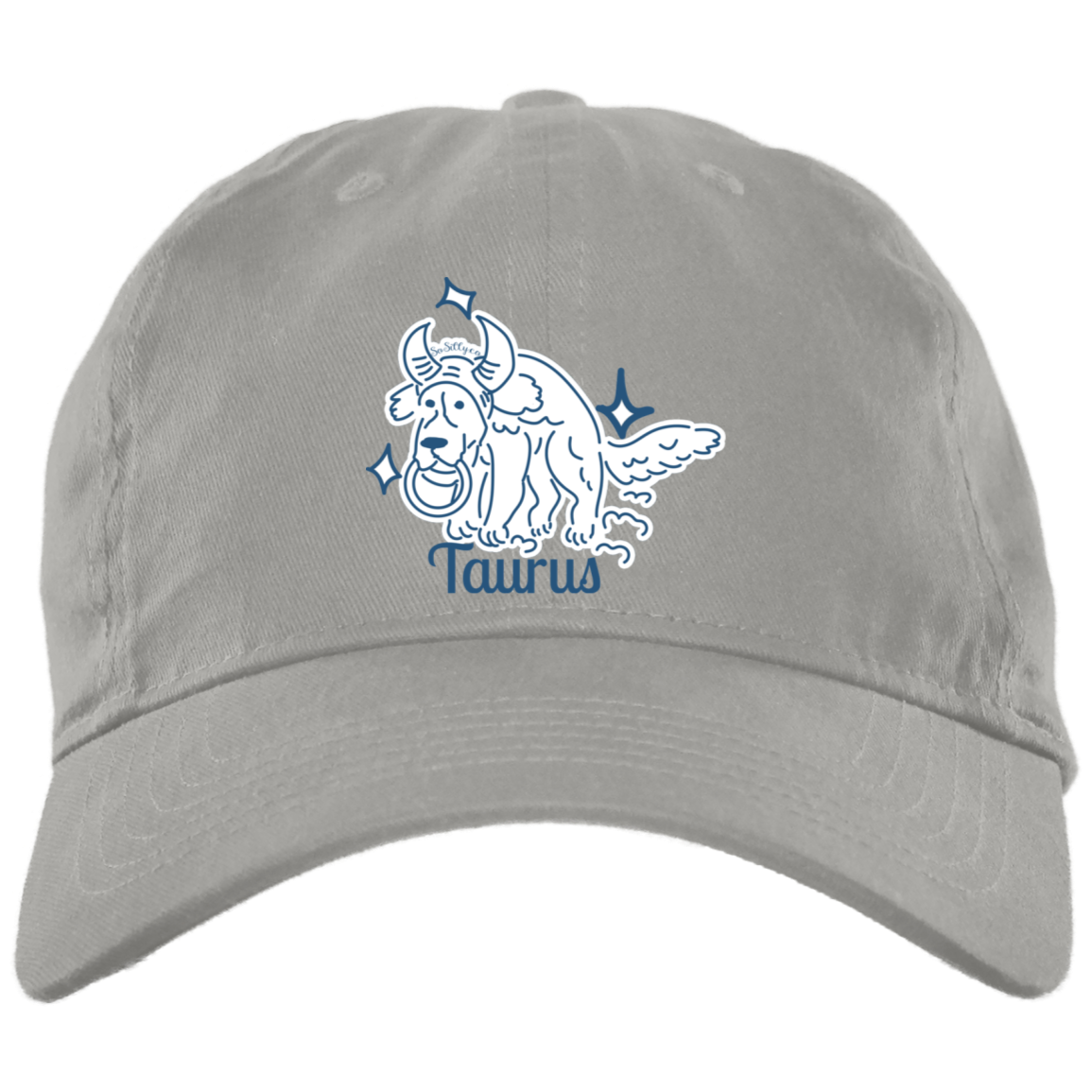 So Silly Astrology Dog | Unstructured Dad Hat - Taurus