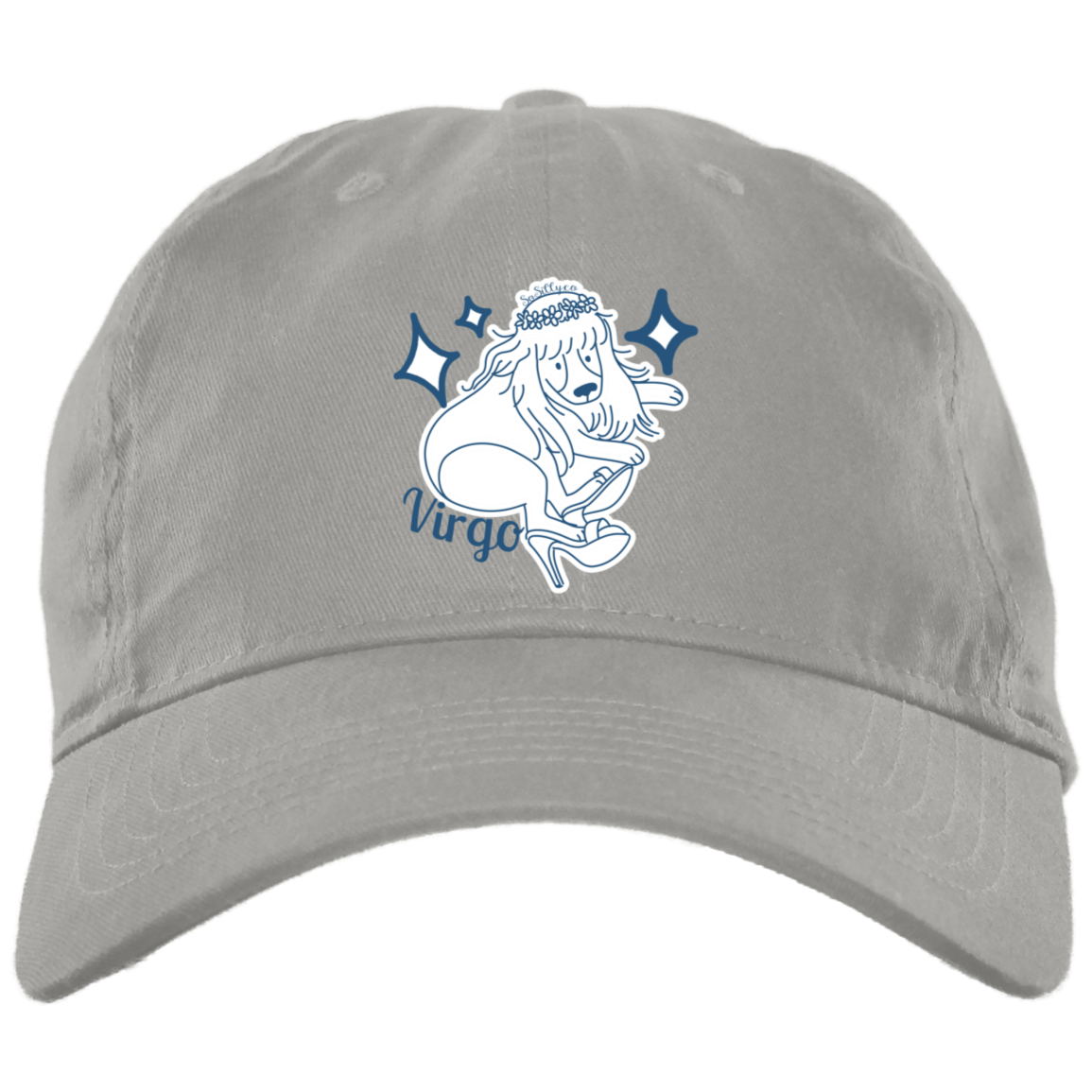So Silly Astrology Dog | Unstructured Dad Hat - Virgo