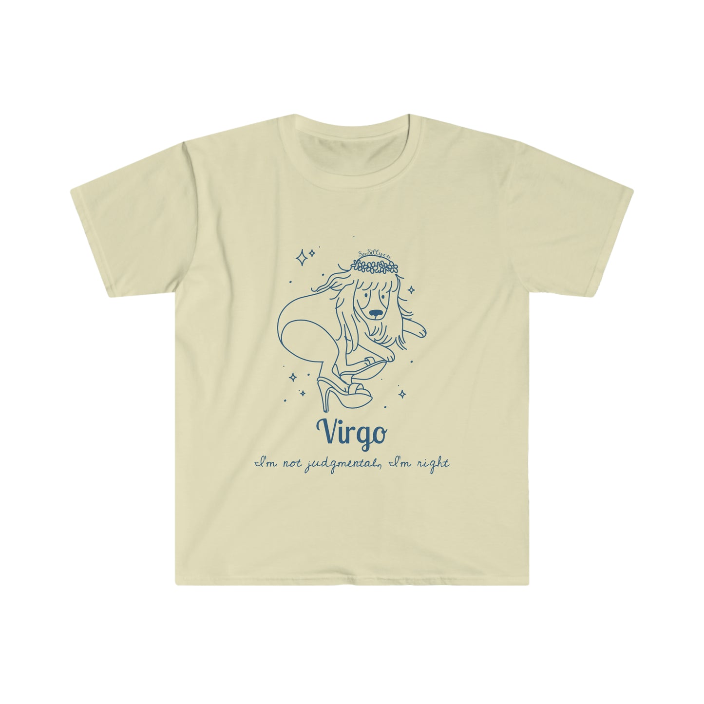 So Silly Astrology Dog | Unisex Tee - Virgo