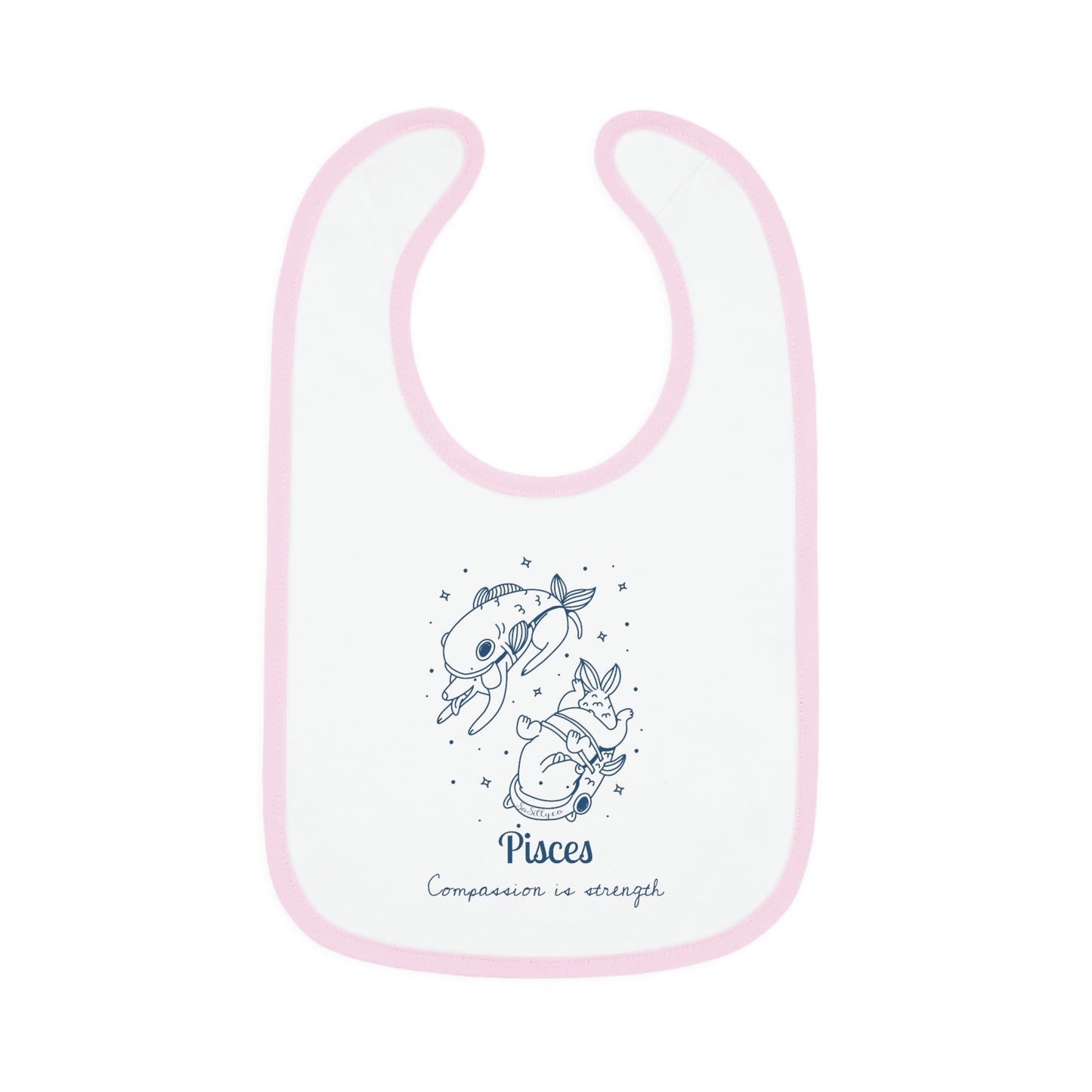 So Silly Astrology Dog | Baby Bib - Pisces
