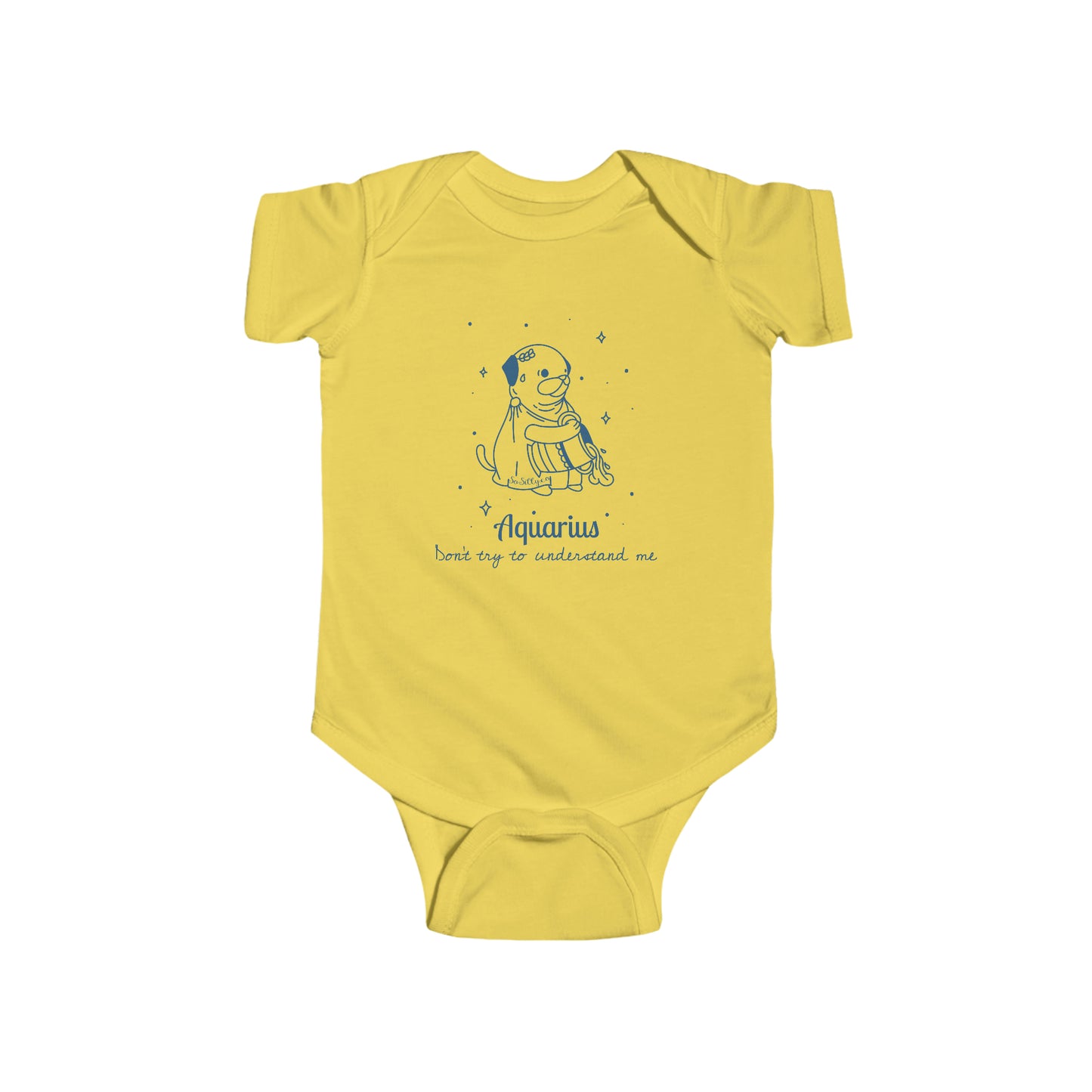 So Silly Astrology Dog | Baby Onesie - Aquarius