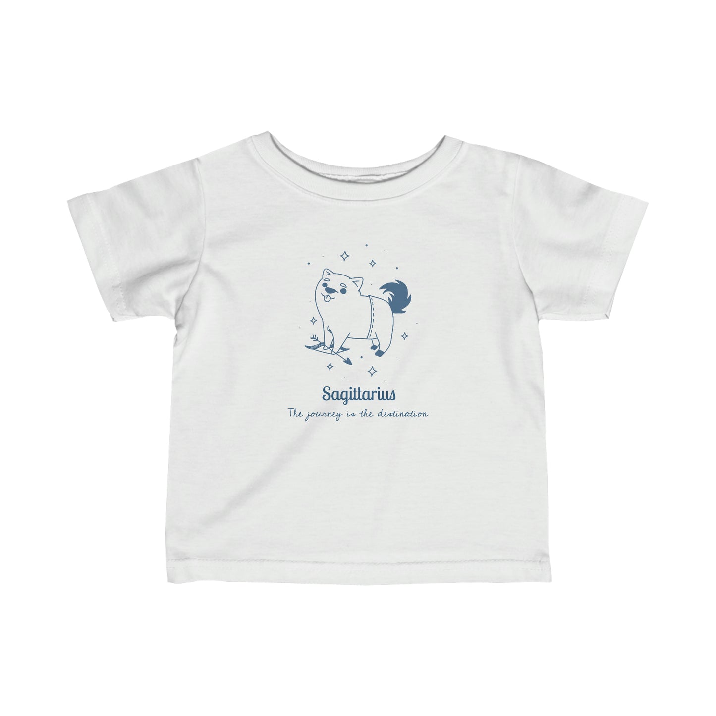 So Silly Astrology Dog | Baby Tee - Sagittarius