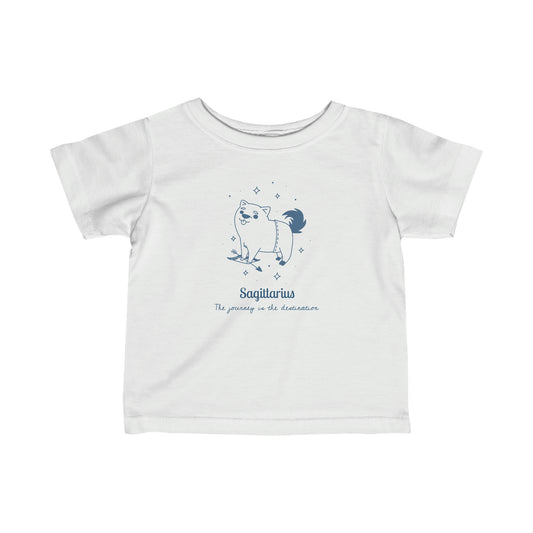 So Silly Astrology Dog | Baby Tee - Sagittarius