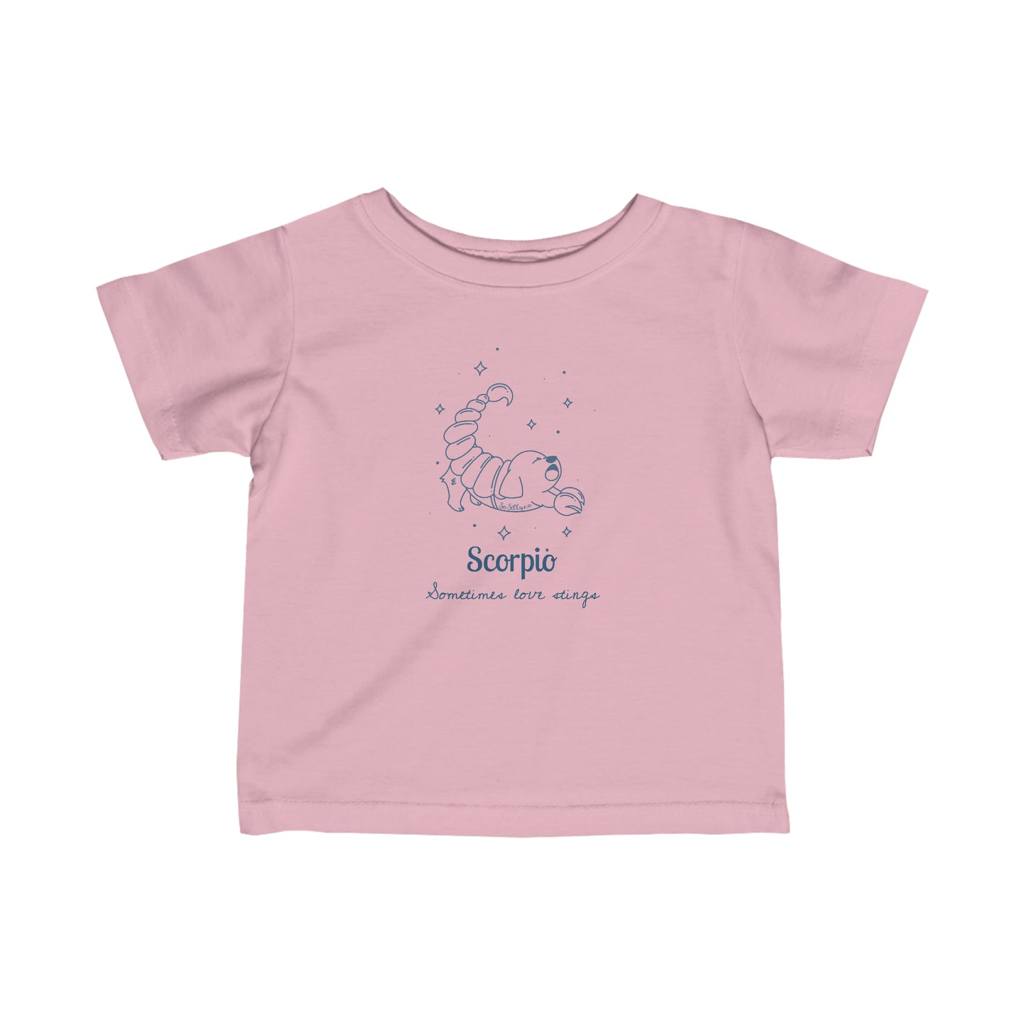 So Silly Astrology Dog | Baby Tee - Scorpio