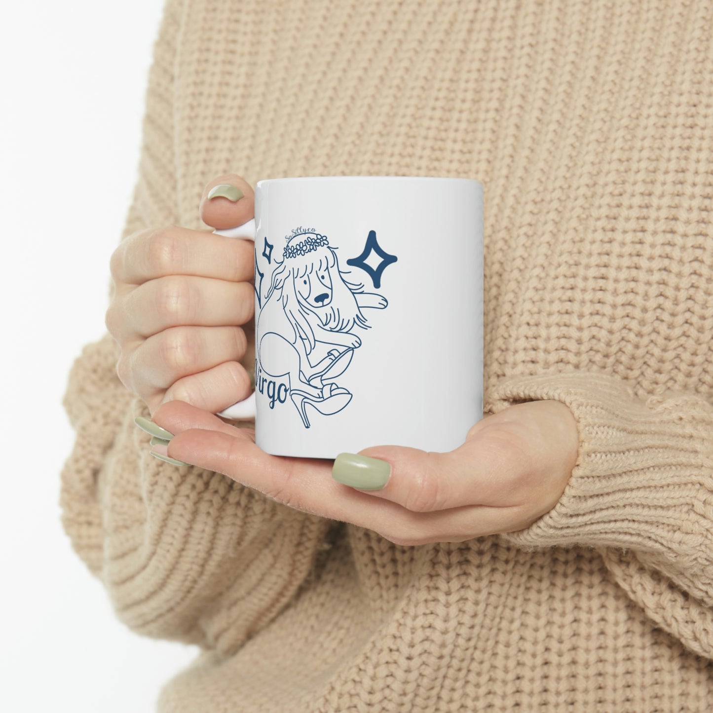 So Silly Astrology Dog | 11oz Ceramic Mug - Virgo
