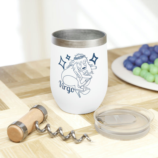 So Silly Astrology Dog | Chill Wine Tumbler - Virgo