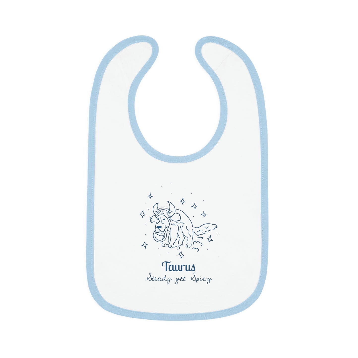 So Silly Astrology Dog | Baby Bib - Taurus