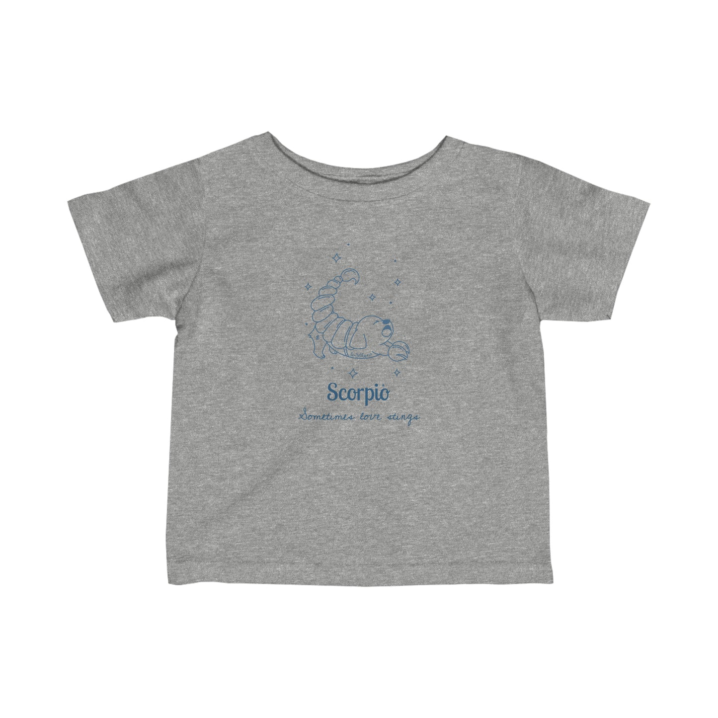 So Silly Astrology Dog | Baby Tee - Scorpio