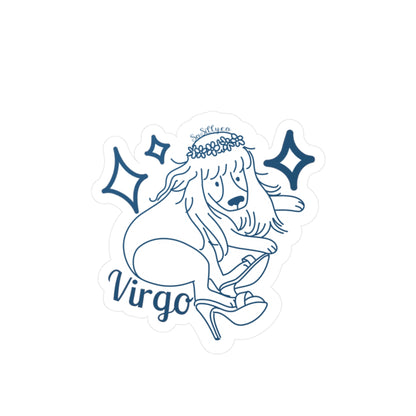 So Silly Astrology Dog | Vinyl Decal - Virgo