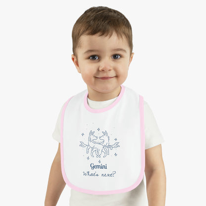So Silly Astrology Dog | Baby Bib - Gemini