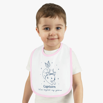 So Silly Astrology Dog | Baby Bib - Capricorn