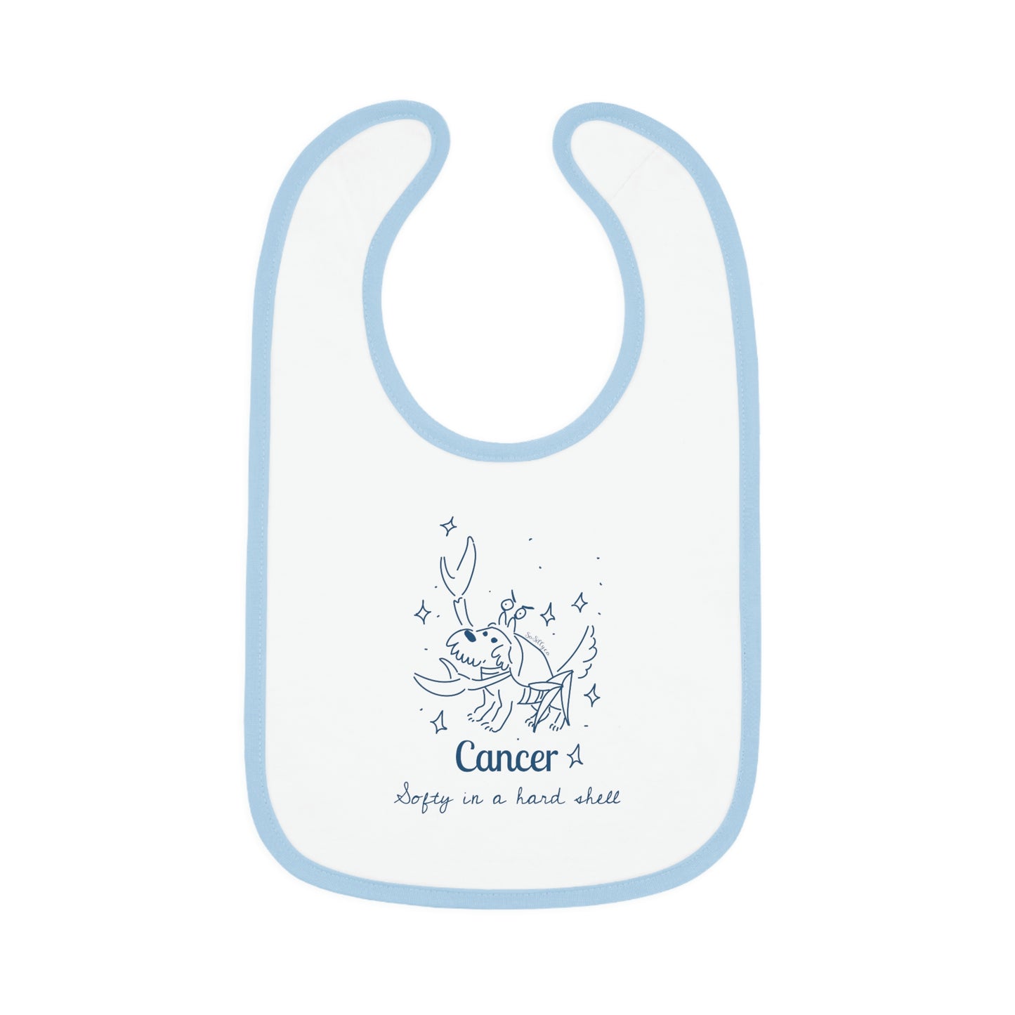 So Silly Astrology Dog | Baby Bib - Cancer