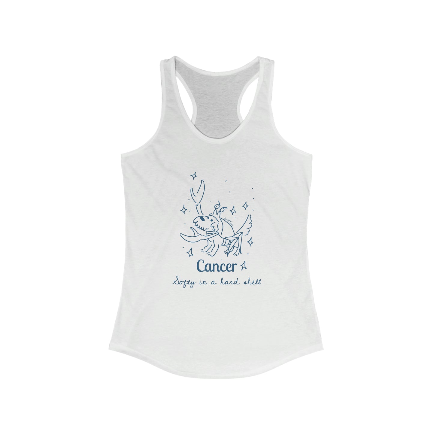 So Silly Astrology Dog | Women's Racerback Tank - Cancer