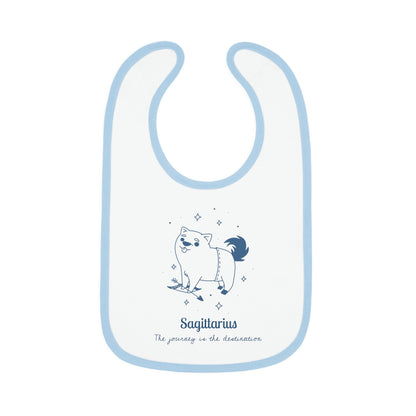 So Silly Astrology Dog | Baby Bib - Sagittarius