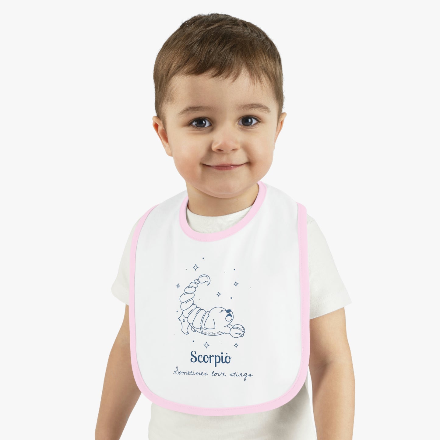 So Silly Astrology Dog | Baby Bib - Scorpio